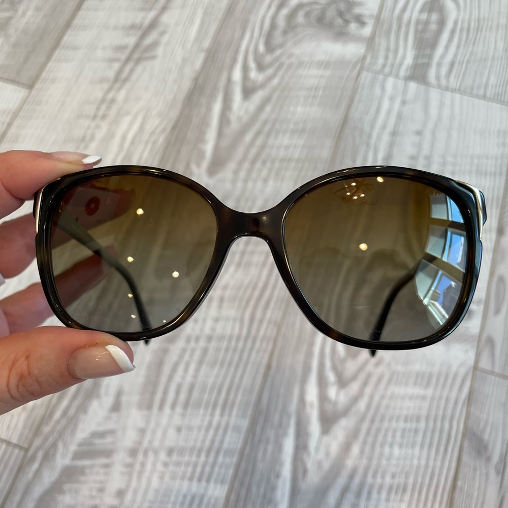 Prada sunglasses women PR 01OS CONCEPTUAL Dark Tortoise HAVANA Polarized Brown